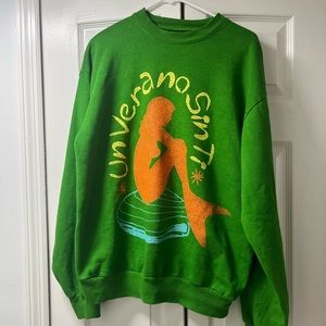 BAD BUNNY PULL OVER MERCH UN VERANO SIN TI